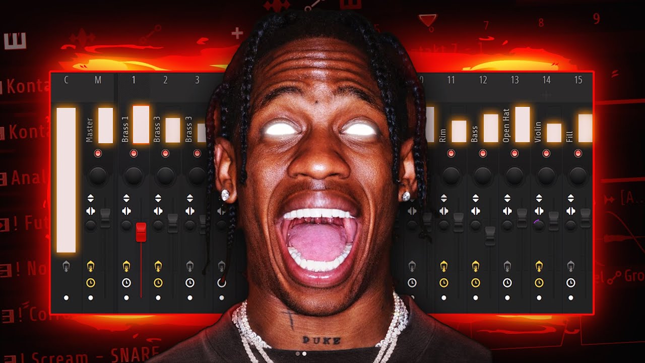 How To ACTUALLY Make Beats For Travis Scott | FL Studio Beat Tutorial
