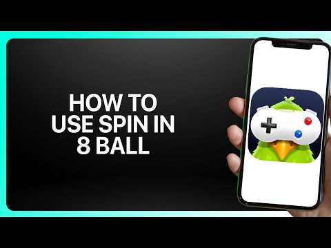 How To Use Spin In 8 Ball On Gamepigeon! Tutorial