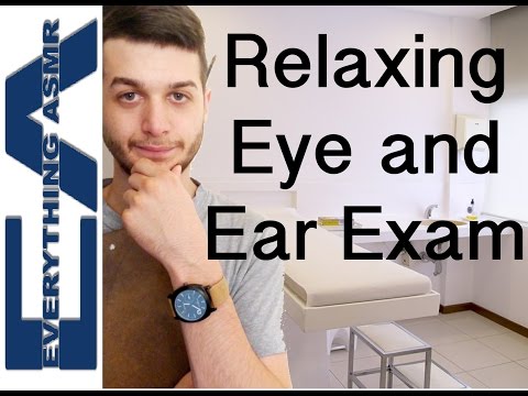 Doctor's First Day Ear And Eye Exam (Role Play) (ASMR)
