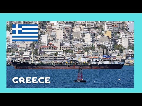GREECE: Sea views of PERAMA ⛴️, largest ship building city in the country
