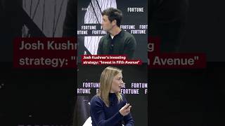 Josh Kushner's investing strategy: "Invest in Fifth Avenue" #advice #investing