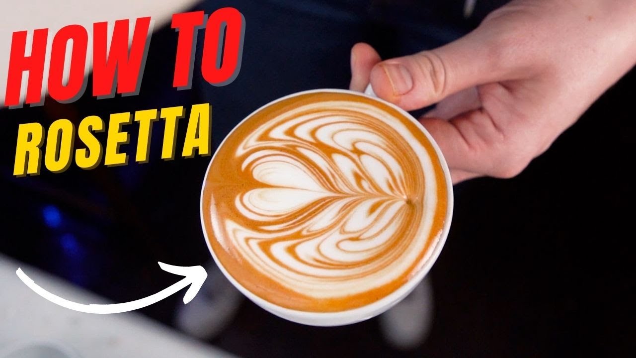 Latte Art Tutorial - How to Pour a Rosetta