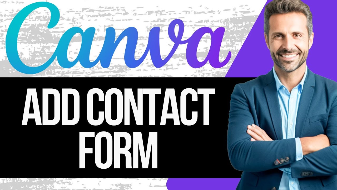 How to Add Contact Form on Canva Website | Full Tutorial 2025 - YouTube