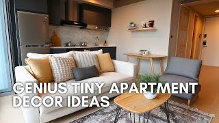 Genius Tiny Apartment Decor Ideas That Maximize Space, Style & Comfort