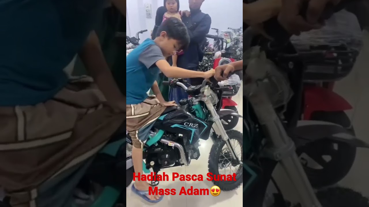 Hadiah Pasca Sunat (Mini Trail 110cc) Mass Adam