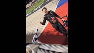 Carson Hocevar wins in the truck race at Texas , ride the dente Let’s Go eat &amp; Celebrate 🏁🏆
