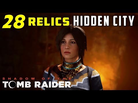 Location of Relics in Hidden City - SHADOW OF THE TOMB RAIDER