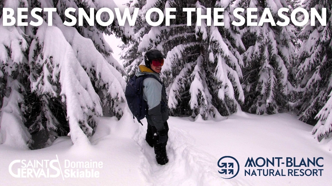 POWDER is Back! | CHAMONIX Ski and Snow Report 2025/6 week 6 | First snow since November!