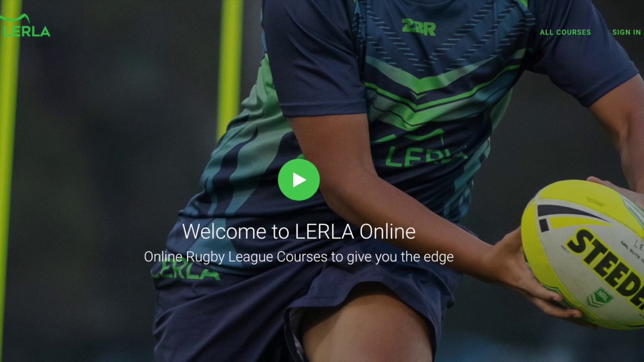 Online Rugby League Program