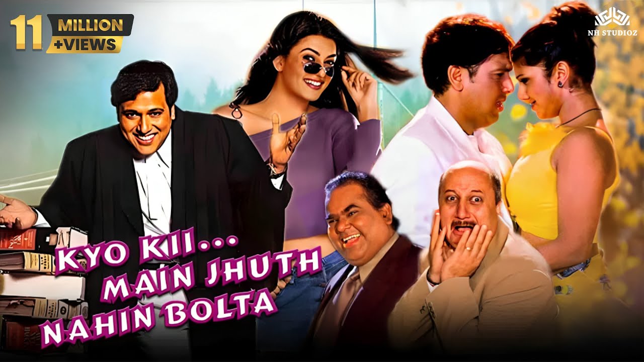 Kyo Kii Main Jhuth Nahin Bolta  Govinda  Superhit Comedy Movie  Blockbuster New Movie 2024