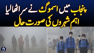 Punjab smog already problem with upcoming winter - Aaj News
