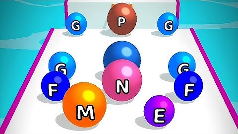 A-Z Run - All Levels Gameplay Android. iOS Level 14 - 25 )