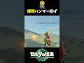 対岸のイエロックに鉄の塊をぶん投げて狙撃する英傑 #shorts #ゼルダの伝説ティアーズオブザキングダム #ティアキン