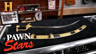 Pawn Stars Unbelievable Price For Historic Russian Sword Season 17 History