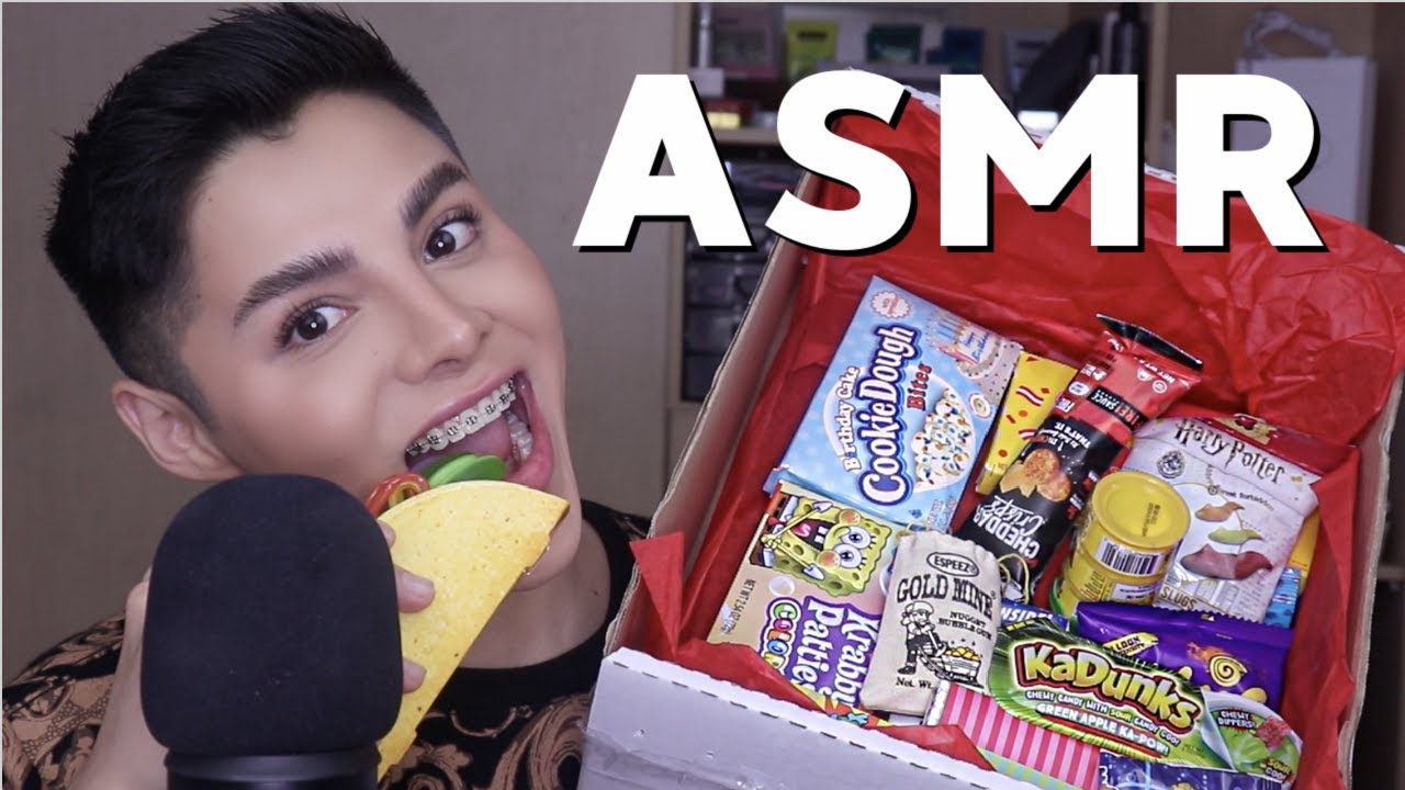 ASMR PROBANDO DULCES
