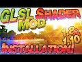 Shaders Mod 1.10 & 1.8 Installieren [GLSL] ➤ Minecraft 1.10 ★ Schatten Mod | Deutsch Mac Windows