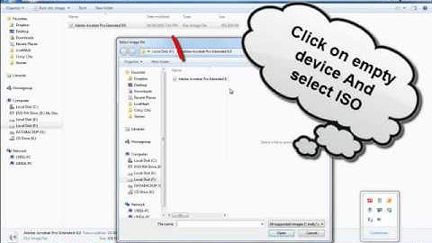 Mount and unmount ISO images with Deamon Tools
