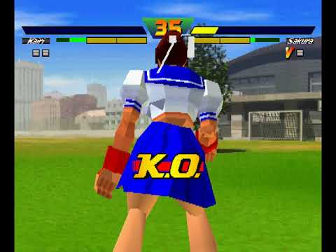 Street Fighter Ex Plus Alpha ( PS1 ) - Kairi / Sakura - Watch Mode ( June 2, 2019 )
