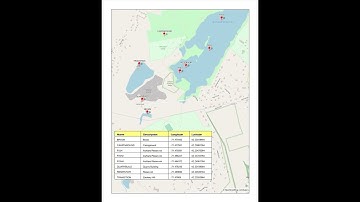 Adding An Attribute Table To Your Map Document