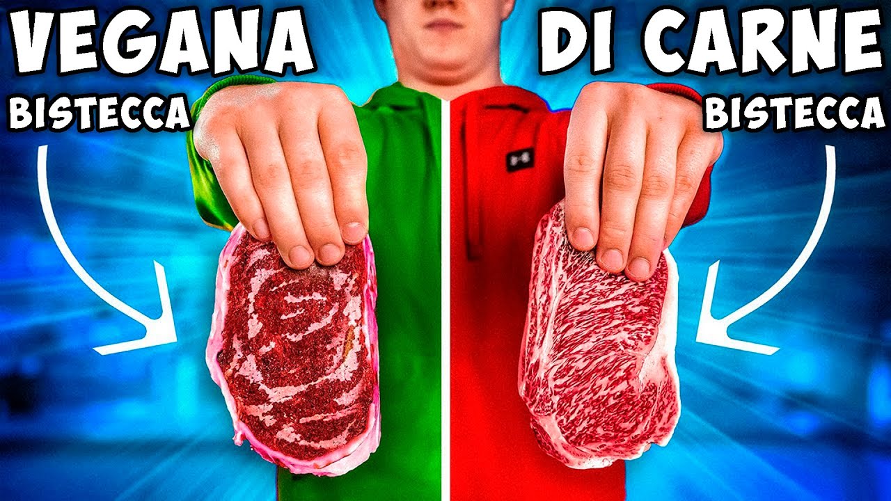 BISTECCA VEGANA vs BISTECCA DI CARNE da VANZAI