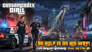 CUSTOMCODEX - /911 Dispatch Citizens | ESX Legacy | FiveM | Police Accept System #fivem #esx #gtarp