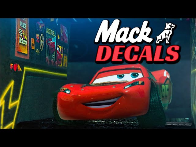 Tutorial: How To Get Custom Decals/Lightning McQueen and Dinoco!