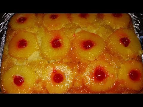 Debbie from Dung a yaad Pineapple Upside Down Cake