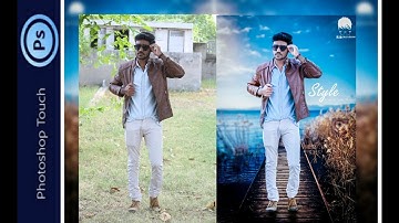 CHANGE BACKGROUND LIKE CB EDITZ IN PS TOUCH EDITING PICSART EDITING TUTORIAL BY S A CREATION