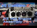69 Camaro Z/28 LeMans Blue Full Restoration Video Series - Part 14 - 302 DZ Engine Assembly - Part 1