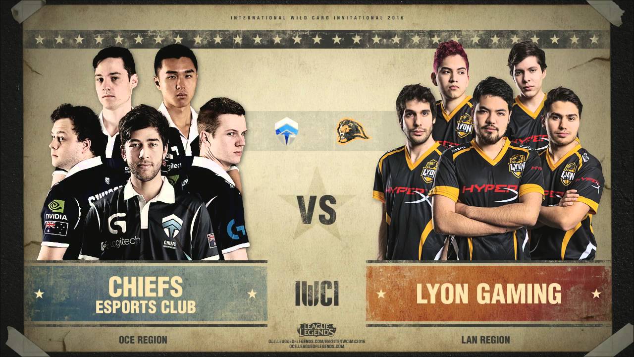 Chiefs vs Lyon Gaming | Day 3 International Wild Card Invitational 2016 | CHF vs LG