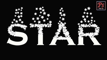 How to Create Text Dispersion Effect in Photoshop | typography photoshop tutorials By Leena Jain