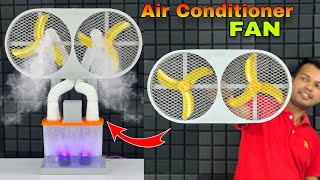 How To Make Air Conditioner Fan At Home || Air Cooler Fan कैसे बनाए || AC Fan