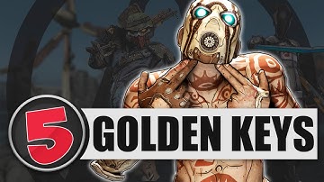 How To Get 5 Golden Keys For Free! PS4/XB1/PC (Borderlands The Pre Sequel!)
