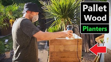 Making Planters from FREE Pallet Wood - Make Money Woodworking!
