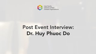 Pinnacle Post Event Interview | Dr. Huy Phuoc Do