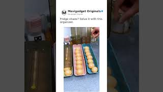 Product Link in Bio @featured.design Product: Automatic Stackable Refrigerator Egg Storage Box 💎