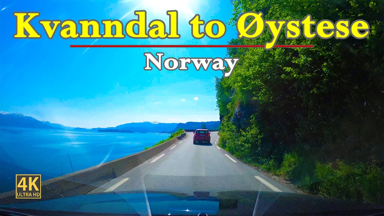 Kvanndal To Øystese, Norway 🇳🇴 | 4K Driving | Scenic Road Trip