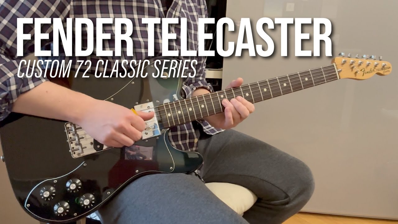 Fender Telecaster Custom 72 Classic Series + MXR Timmy