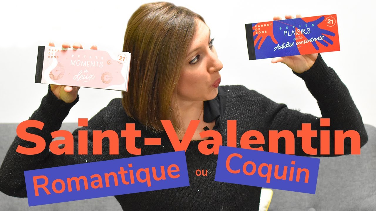 Chéquier Saint-Valentin 20 moments cadeaux rien que pour toi (et