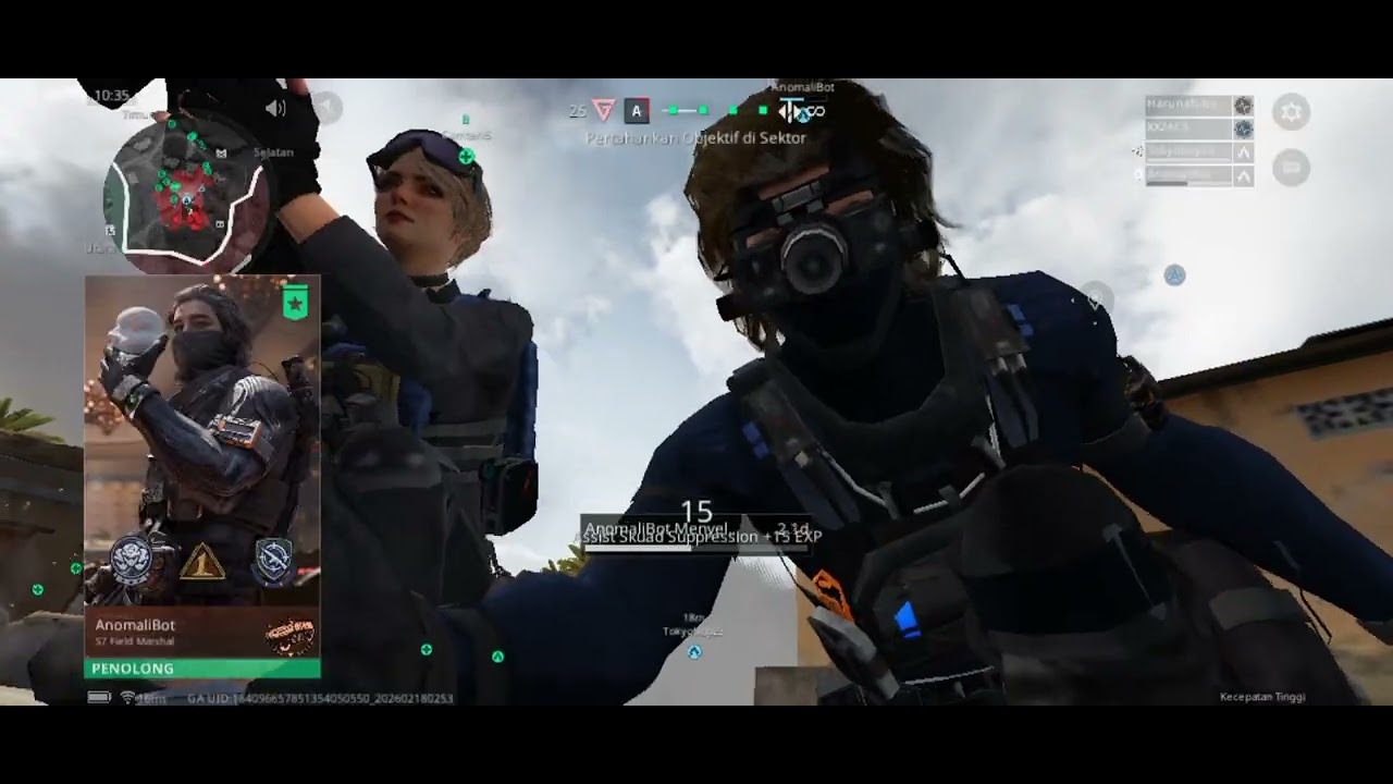 Gameplay char operator baru - Garena Delta force no commentary