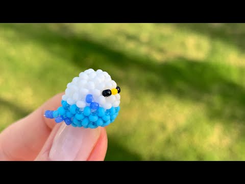 Beaded Bird Mini Amigurumi Tutorial