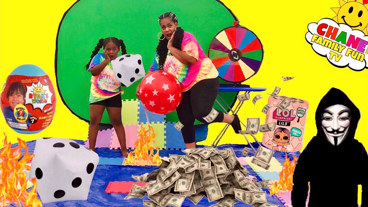toysrus GIANT Board Game Challenge! Winner gets $100(LOL Surprise,Ryan’s World,Poopsies)🎲Game Master