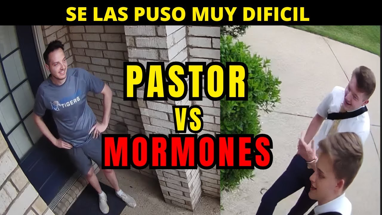 Este pastor no mostro piedad ante las herejías de los Mormones