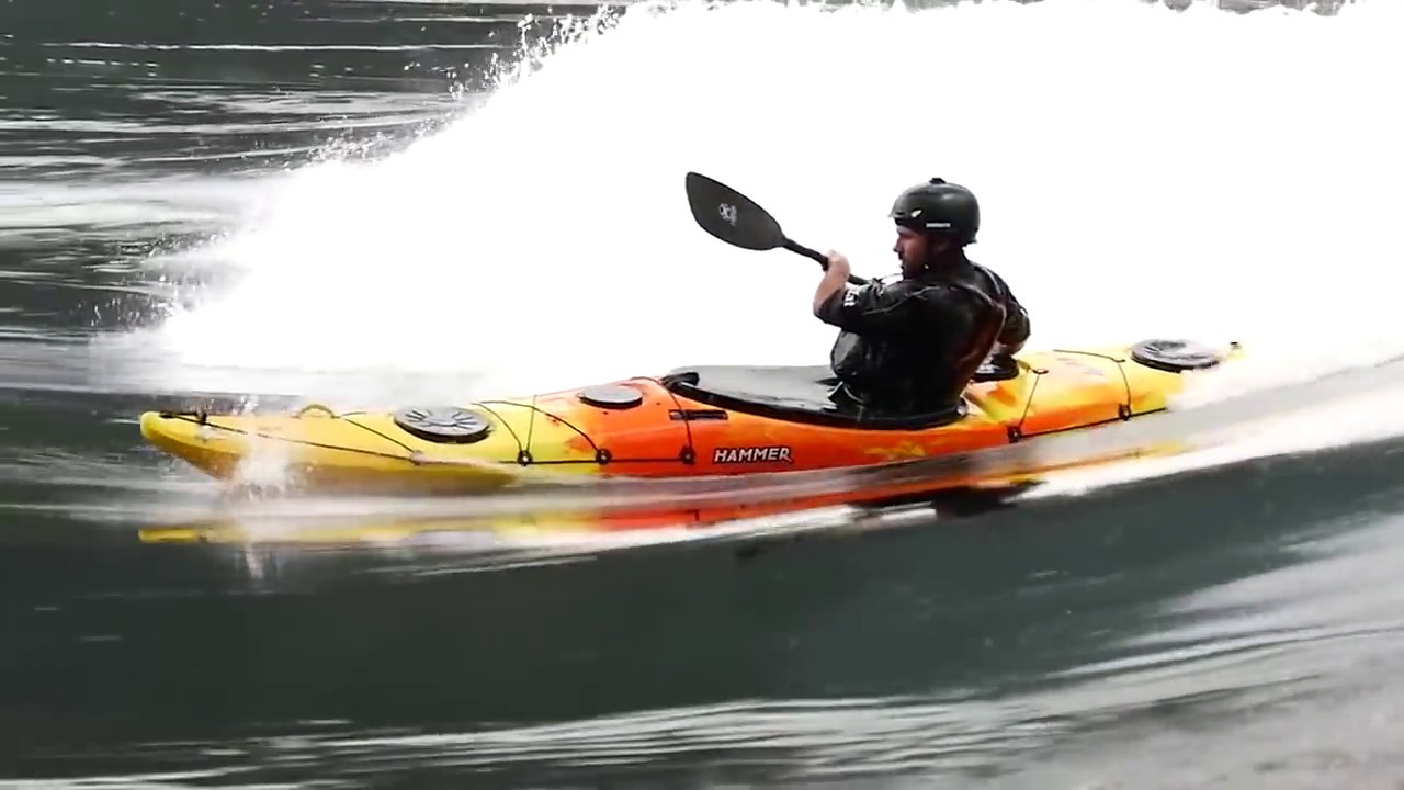 Kayak Surfing the Skookumchuck River (WA) YouTube