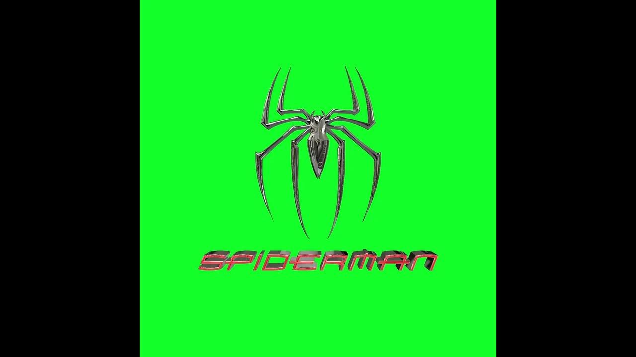 Spiderman - LOGO Green Screen /dt.fksa - YouTube