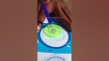 Spirograph Magic Ruler #shorts #spirograph #short #viral #shortvideo