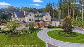 Luxury Experience: Tour of the $7M Residence in Concord, MA | Luxury Real Estate