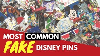 MOST COMMON FAKE DISNEY PINS