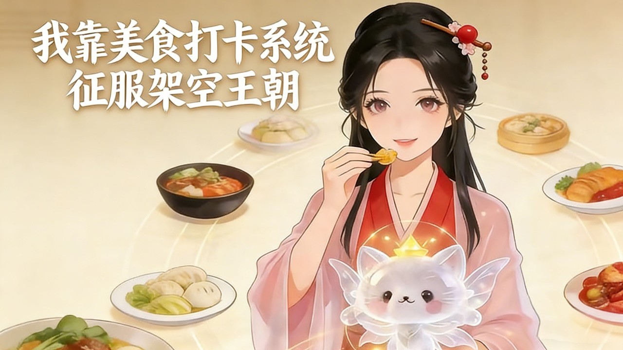 MULTI SUB《我靠美食打卡系統征服架空王朝》綁定美食系統的吃貨插畫師穿越成王府千金，本想靠廚藝安穩度日，卻意外捲入朝堂鬥爭，最終開了玉食樓，把夫君寵上天！ #AI #漫劇 #動漫 #無盡動漫社