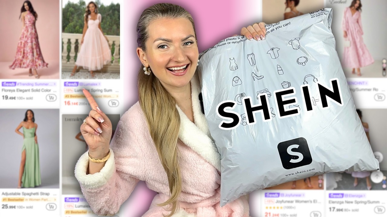 SHEIN WEDDING GUEST DRESS TRY ON HAUL *spring & summer dresses*
